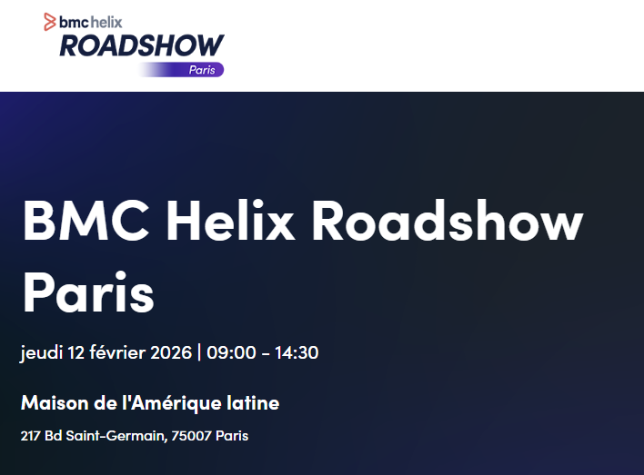 BMC Helix Roadshow Paris