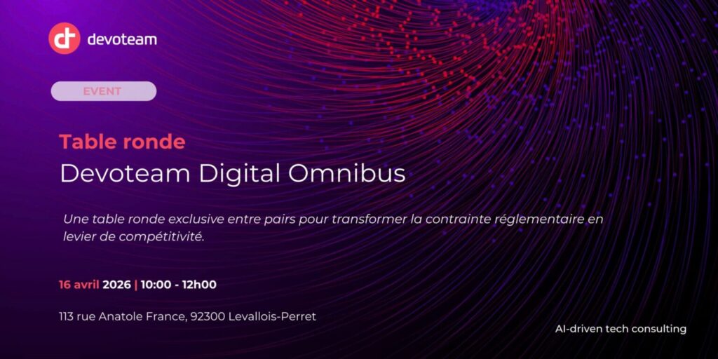 Table ronde Devoteam Digital Omnibus