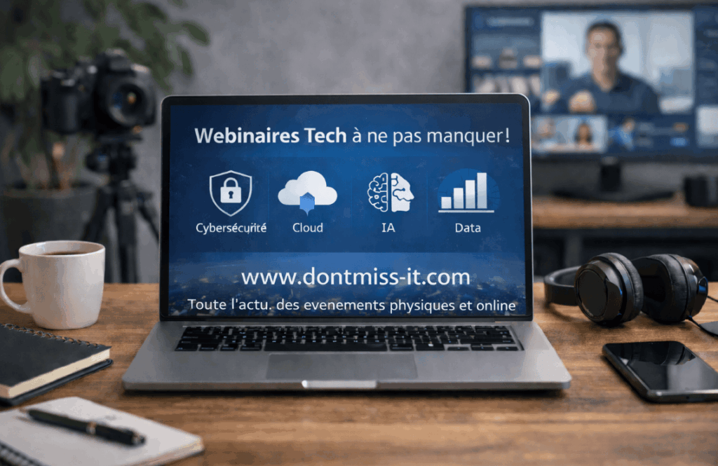 Les événements Tech : restez à la pointe, où que vous soyez
