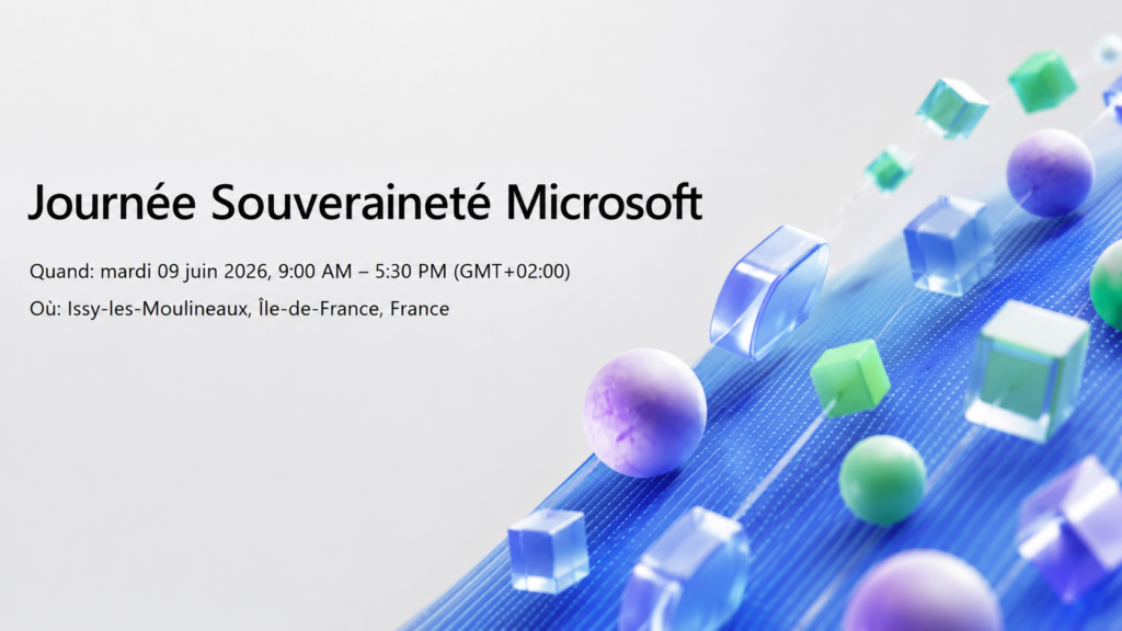 Journée Souveraineté Microsoft