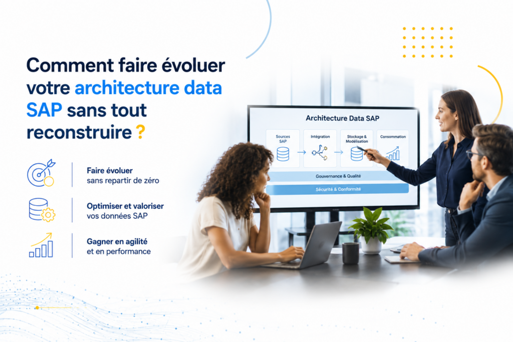 Comment faire évoluer votre architecture data SAP sans tout reconstruire ?